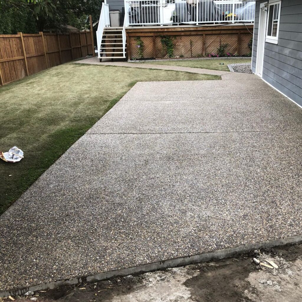 Exposed Aggregate Calgary And Area Including Okotoks And Cochrane