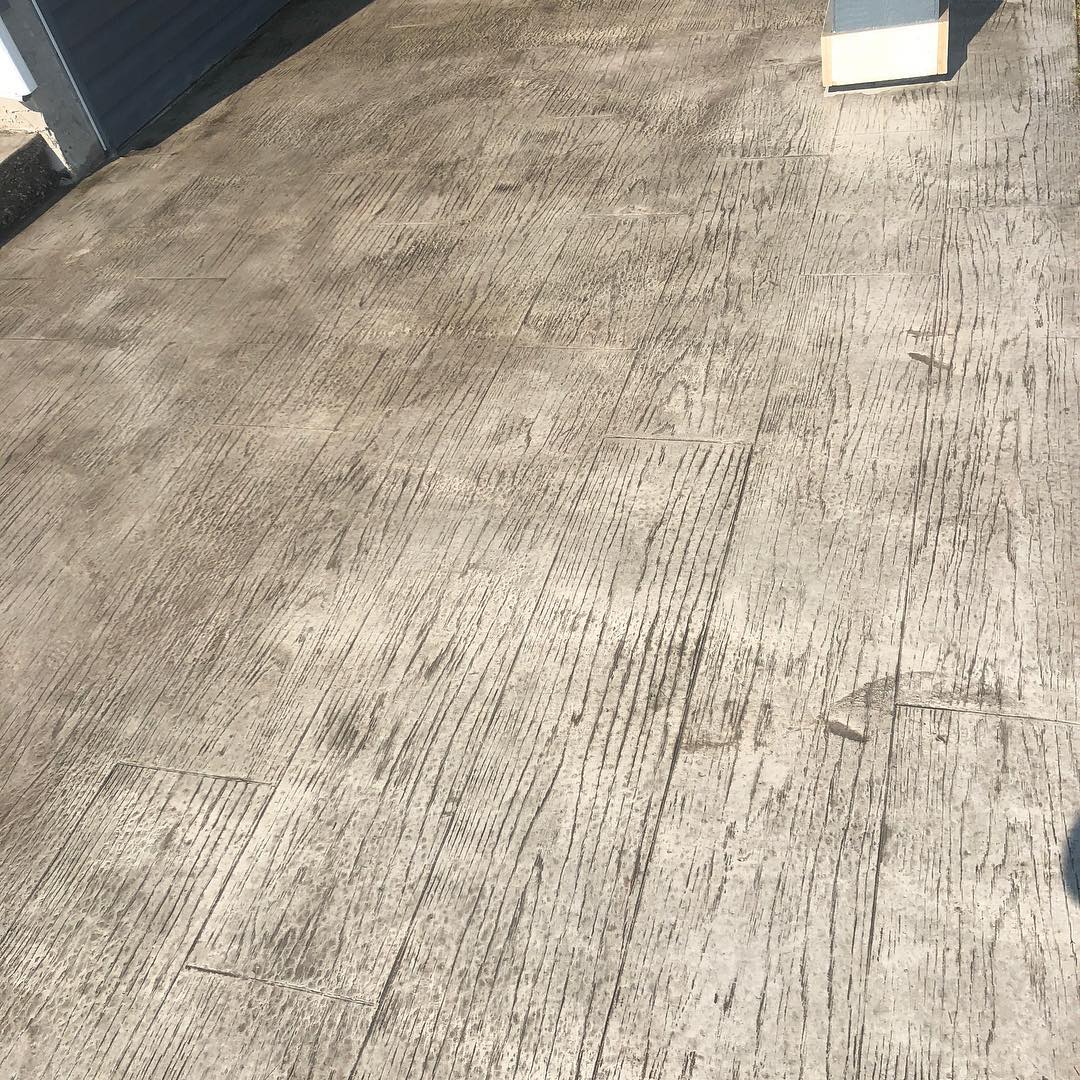 Aging wood deck requiring maintenance