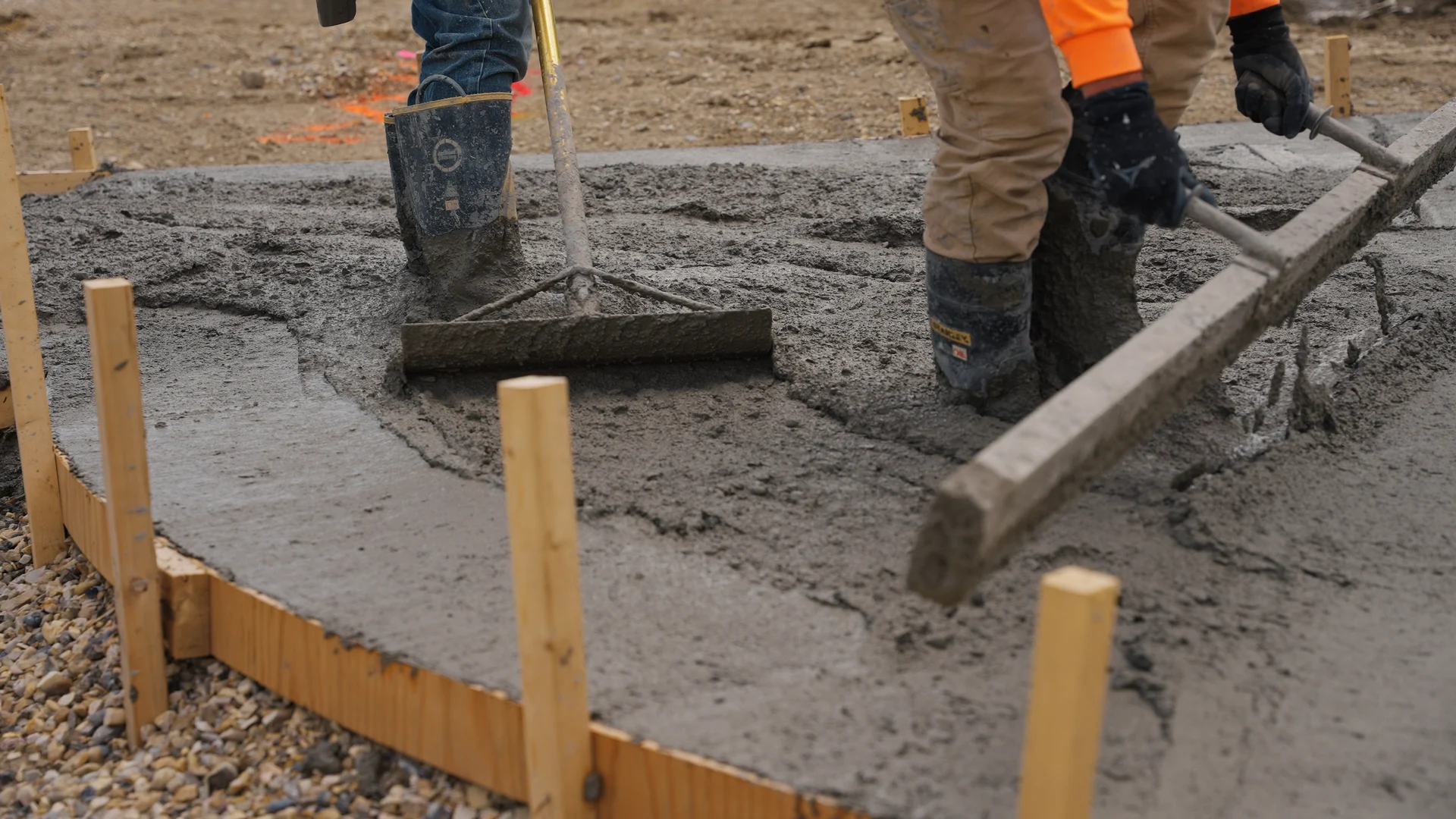Commercial concrete work